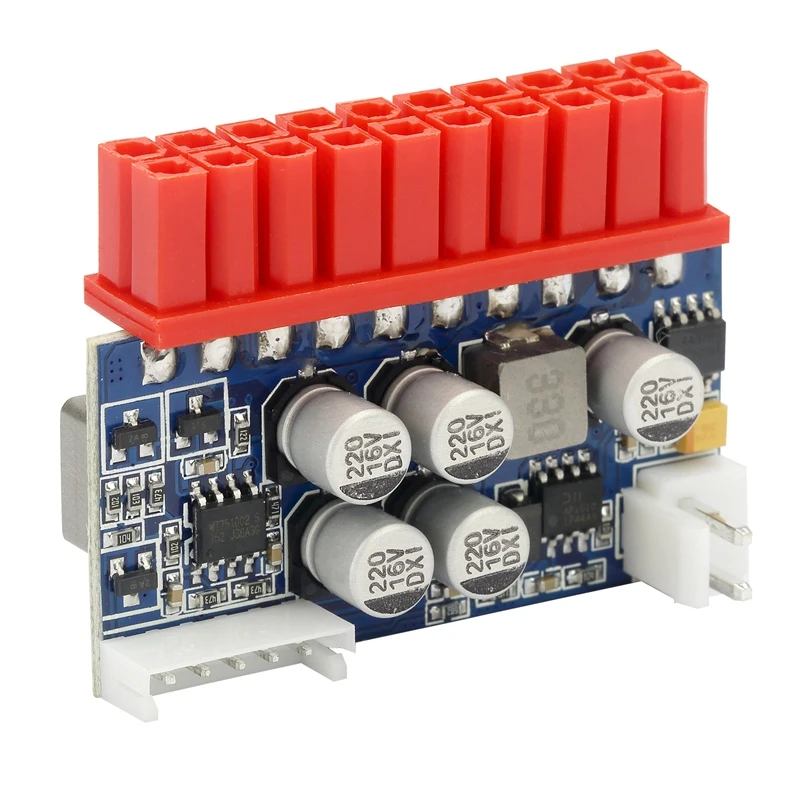 

12V 90W Silent Fanless Low Power Consumption In-Line DC-ATX ITX Desktop Chassis Computer Power Supply Module 20PIN