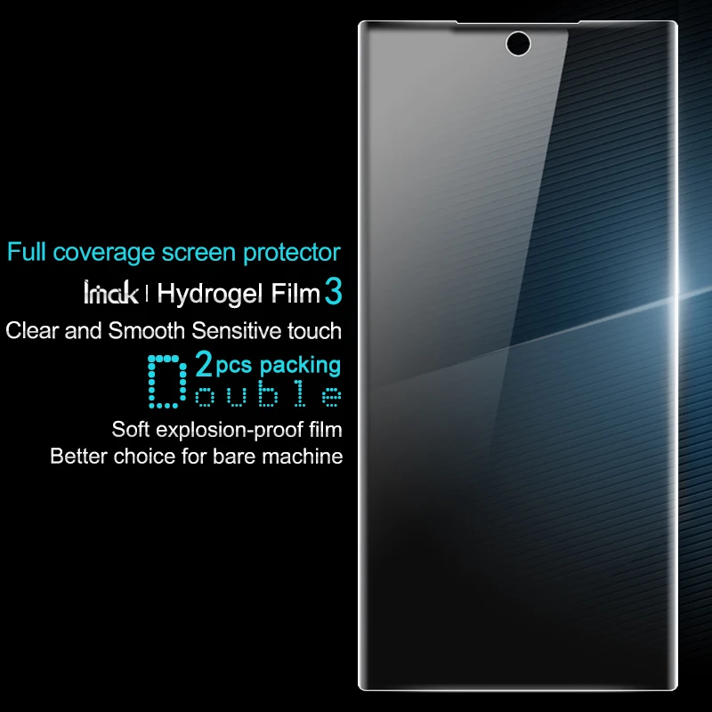 2 шт. полная защита экрана для Samsung Galaxy Note 10 plus pro прозрачная Гидрогелевая пленка