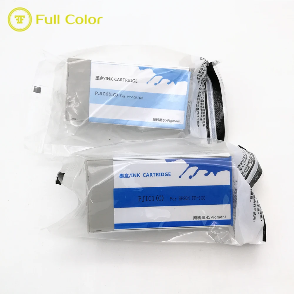 Полноцветный пигментный чернильный картридж PJIC1 к PJIC6 совместимый для epson PP-100 PP-50