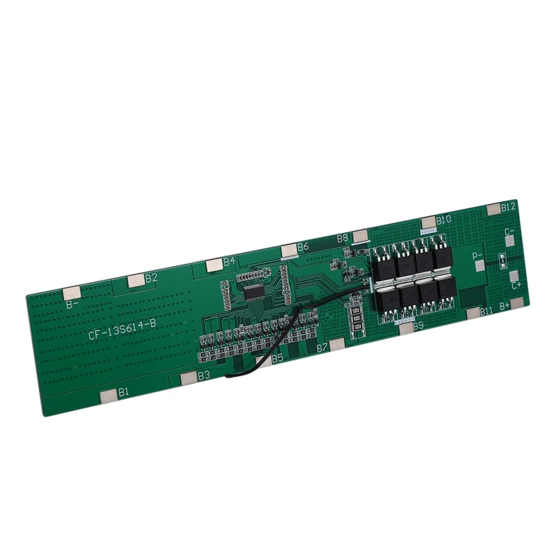 13S 48V 30A 18650 литий ионная защита батареи BMS PCB платы с защитой баланса