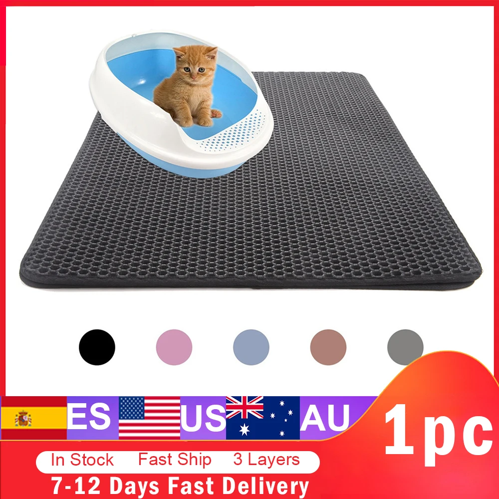 1 шт. подстилка для домашних животных коврик кошек кошачьих туалетов слой EVA