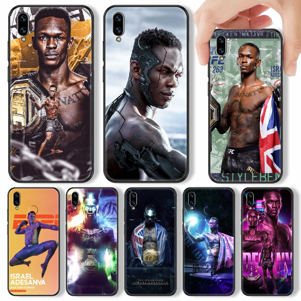 Боксерский чехол Adesanya для телефона Huawei Honor 6A 7A 7C 8A 8X 8 9 9X 10 10i 20 Lite Pro черный