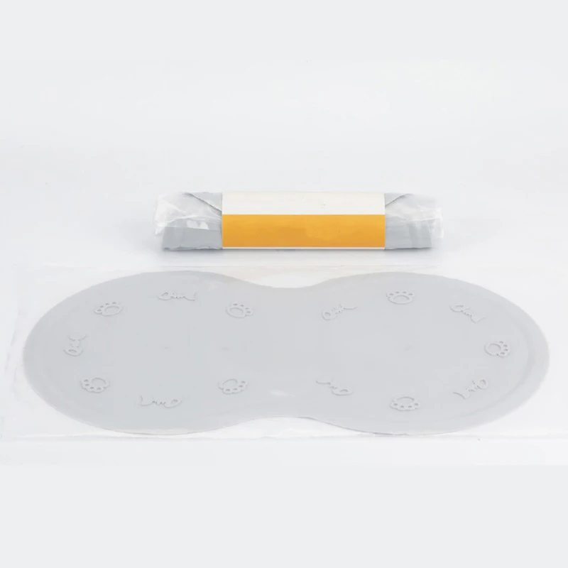 

Pet Dog Puppy Cat Feeding Mat Pet Bowl Drinking Mat Dog Feeding Placemat Easy Washing Non Skid Wear-resistant Accessories