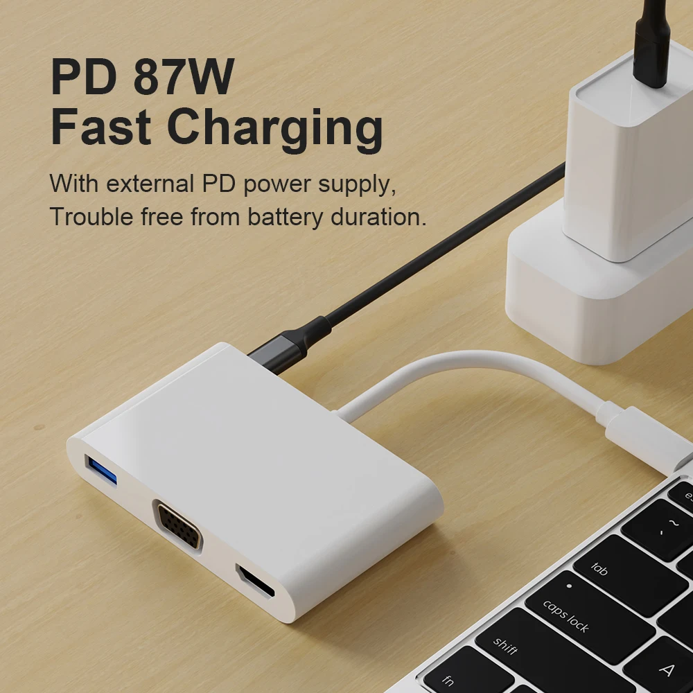 Док-станция для MacBook Pro Huawei Mate 30 3 0 USB-C USB 1 HDMI разветвитель | Компьютеры и офис