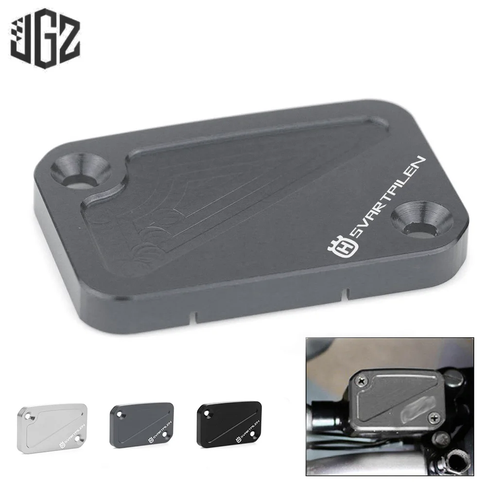 

Motorcycle CNC Aluminum Front Brake Reservoir Fluid Tank Cover Accessories For Husqvarna Svartpilen 401 250 2018 2019 2020 2021