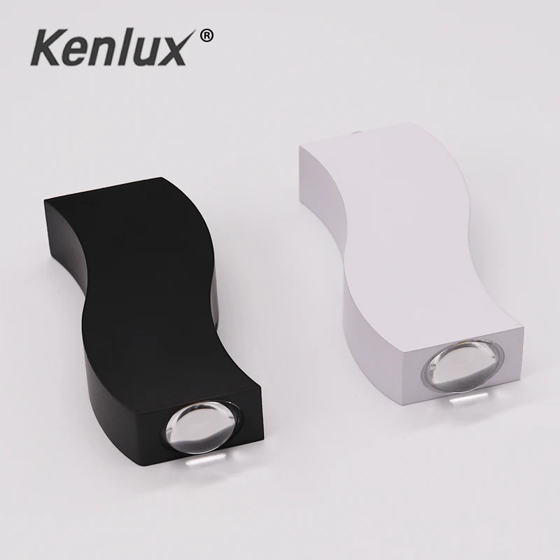 Светодиодный настенный светильник Kenlux 6 Вт новый дизайн водонепроницаемый для