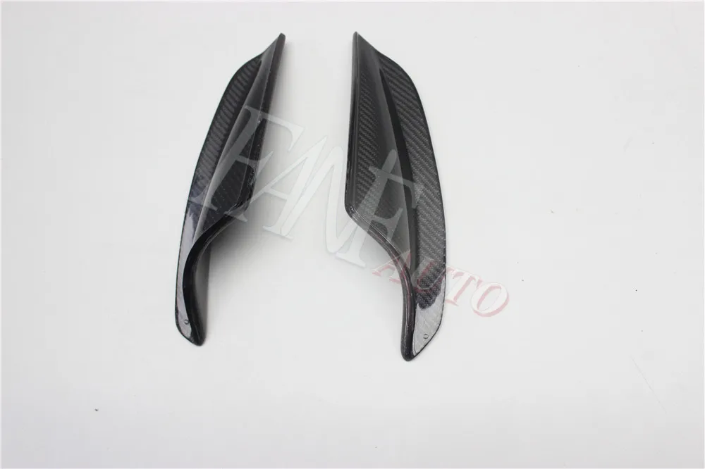 Карбоновый передний бампер сплиттер Canard для Mitsubishi Lancer GTS Evolution EVO X EX 10TH 2008