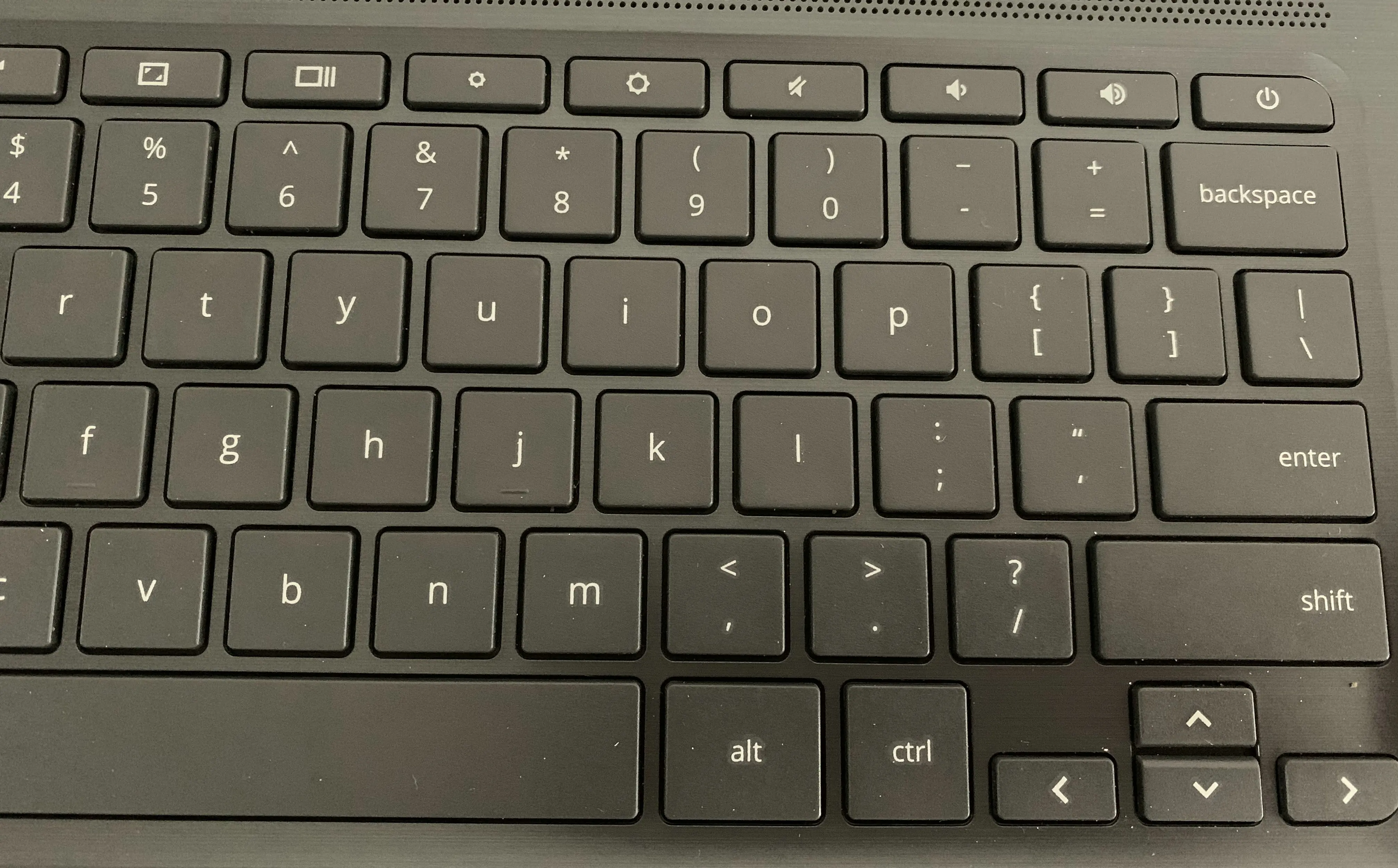 Чехол для ноутбука HP Chromebook 14 G5 с упором рук клавиатурой без подсветки L14354-001 -