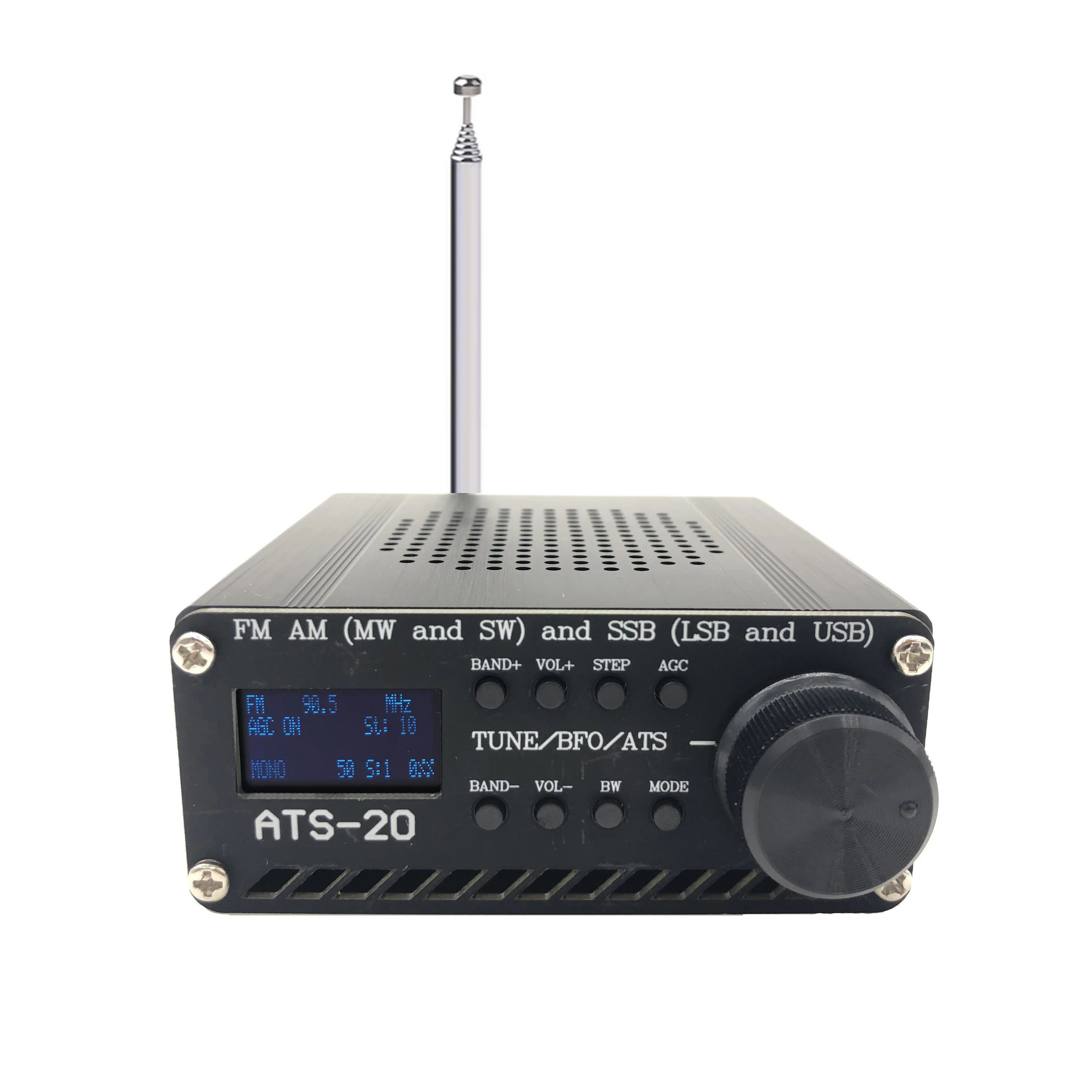 Собранный SI4732 все Диапазонный радиоприемник FM AM (MW & SW) SSB (LSB USB) с литиевой