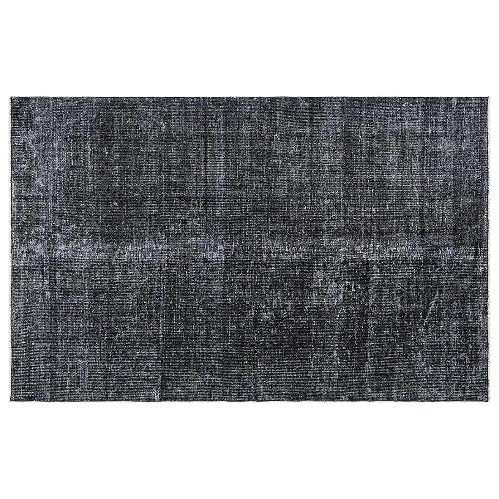 

Faded Wool Area Rug, Unique Rug Anatolian Handmade Rug - With Gift! Black Kilim Rug, Antique Carpet, Old Home Furniture 10148