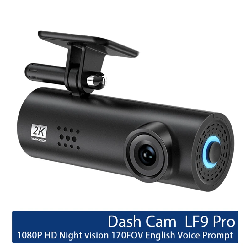 

Dash Cam 1080P FHD Camera DVR Car Driving Recorder 170° Wide Angle Loop Recording Motion Detection Night Vision Support G-Sensor