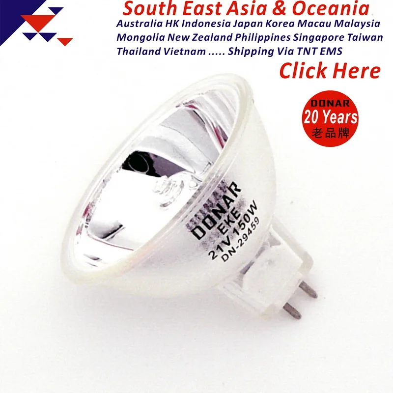 Флюоресцентная галогенная лампа для стоматологических и хирургических систем 21