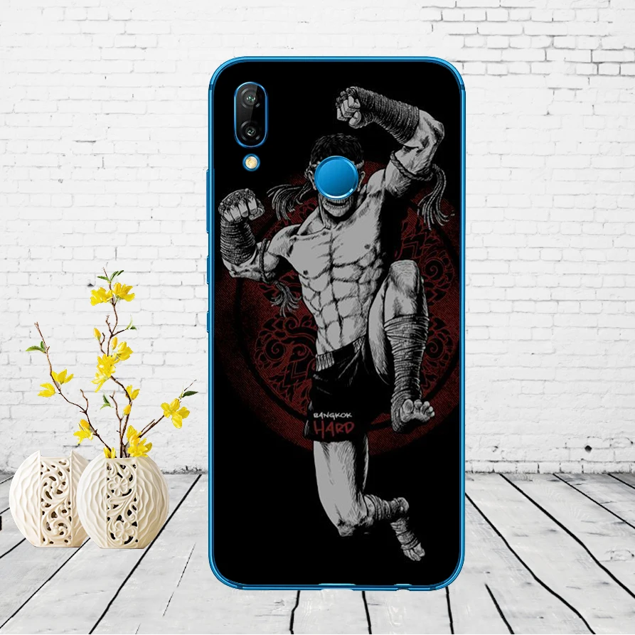 13 50DD Муай тайская борьба бокс Мягкий силиконовый чехол для Huawei P9 P10 P20 P30 Lite mate 10 20 PRO lite p smart чехол - Цвет: 13