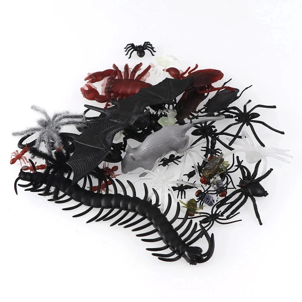 44 шт Моделирование Пластик Смешные летучая мышь тараканами средство поддельные
