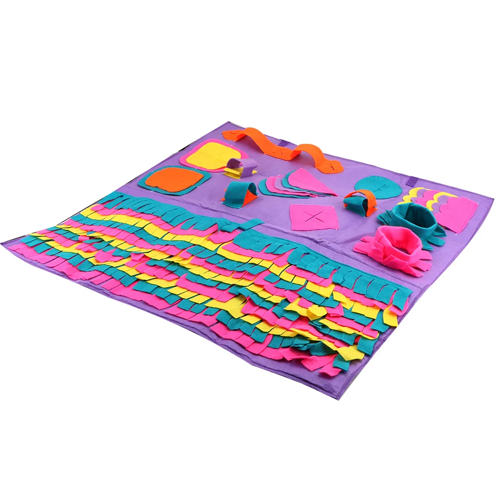 Одеяло для дрессировки питомцев флисовые съемные накладки игрушка-головоломка