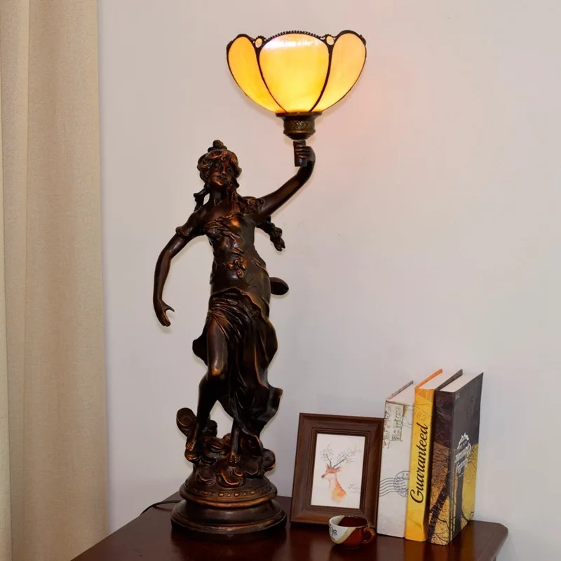 Европейский Креативный витражный Светильник Тиффани простой скандинавский