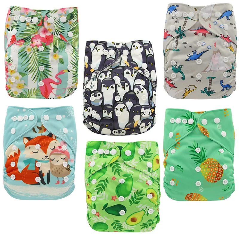 

Cloth Nappy Reusable Pocket Diaper Cover for Newborn fraldas eco friendly Potty Training Leak Proof Pants for Kids Dropshipping