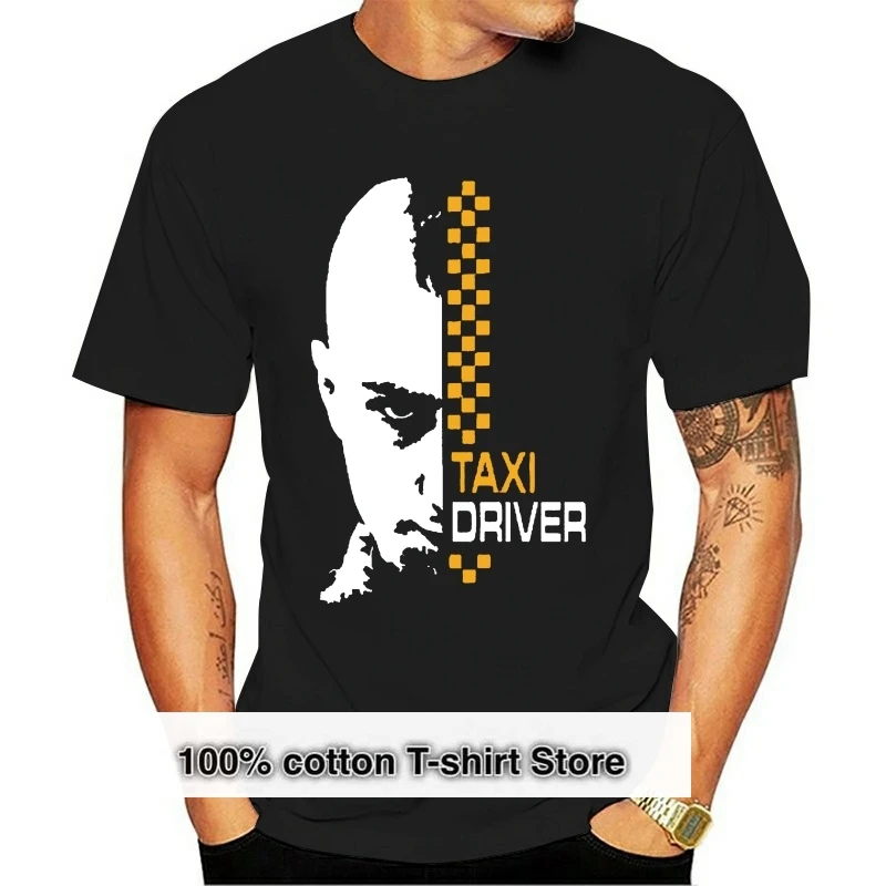 

Fm10 Mens Tops Tee T Shirt Taxi Driver Robert De Niro Cinema TV Enters Outdoor Wear Tops T-Shirt