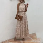 Женское платье в богемном стиле, летнее платье с принтом сломанных цветов, сарафан для гостей свадьбы, вечеривечерние, 2021