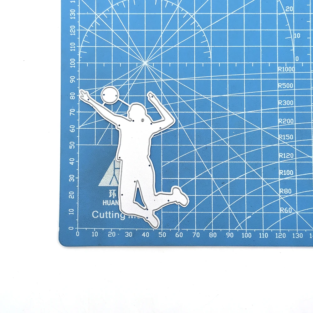 Металлические штампы Julyarts для игры в волейбол высечка рукоделия изготовление