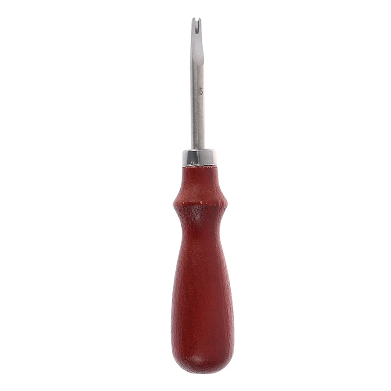

New Hot Sharp Leather Craft Edge Knife Cutting Hand Craft Tool With Wood Handle