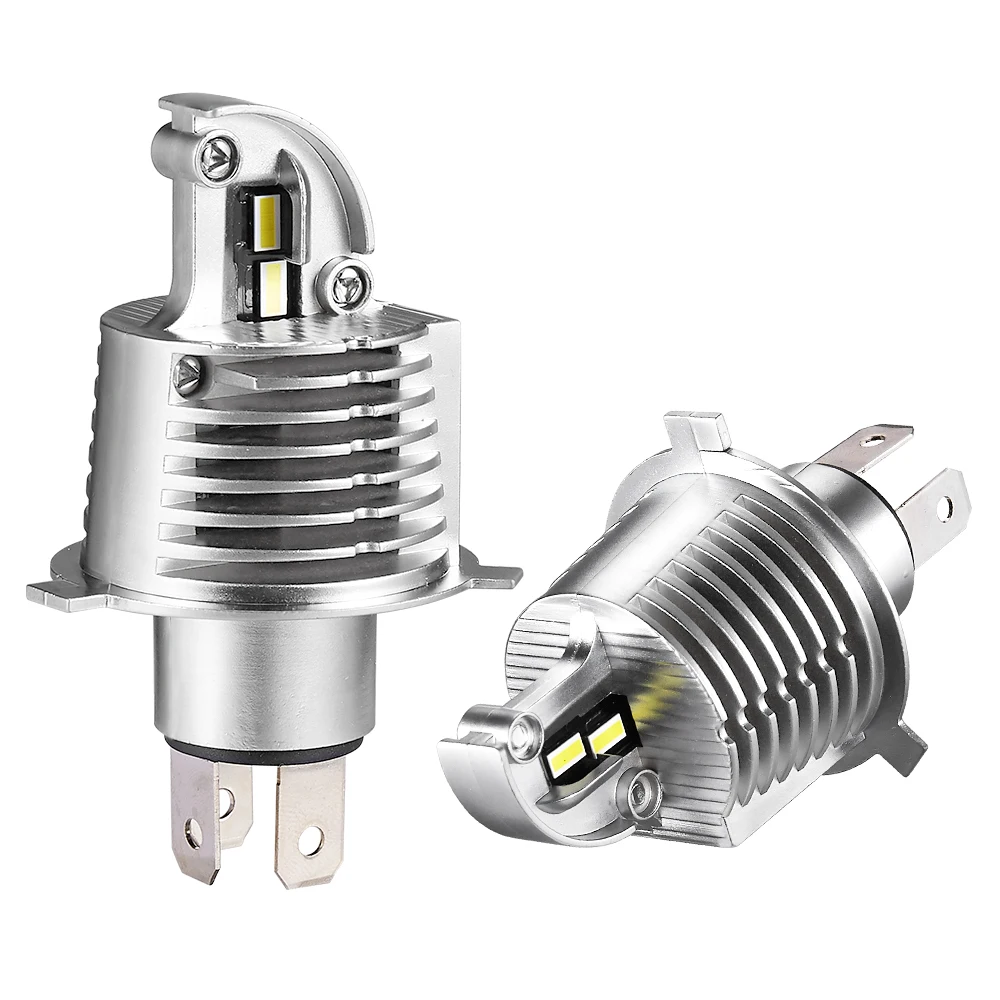 Светодиодная Автомобильная фара H4 светодиодная ближнего/дальнего света 1:1