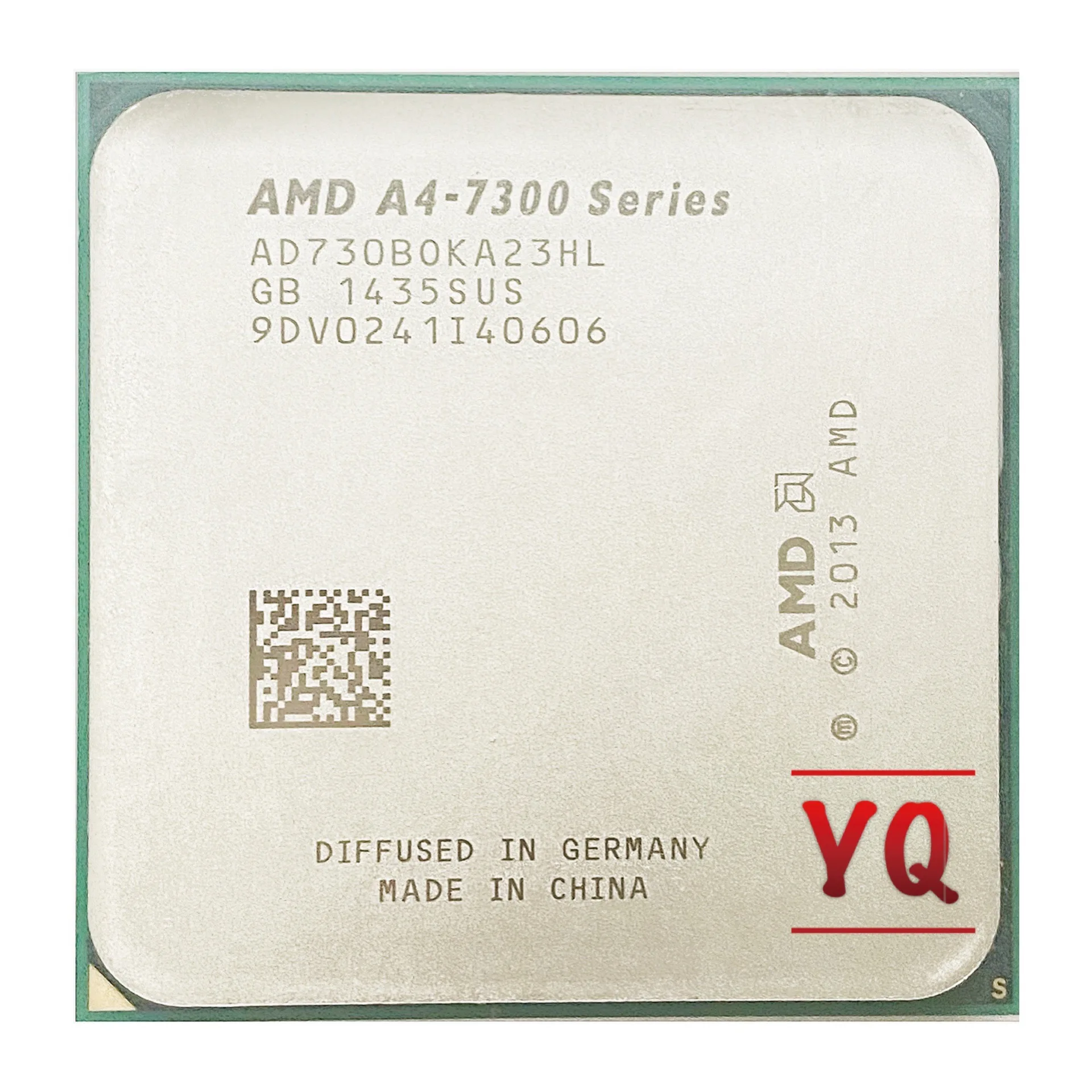 AMD A4 Series 7300 7300B 3 8 ГГц двухъядерный процессор Процессор AD7300OKA23HL /AD730BOKA23HL гнездо