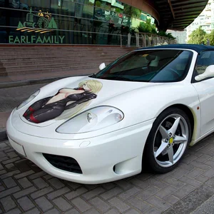 EARLFAMILY 43 см x 27,3 см автомобильные наклейки устойчивые к царапинам для сексуальной красоты клещи Ирина петровона JDM водонепроницаемые виниловые наклейки для автомобиля