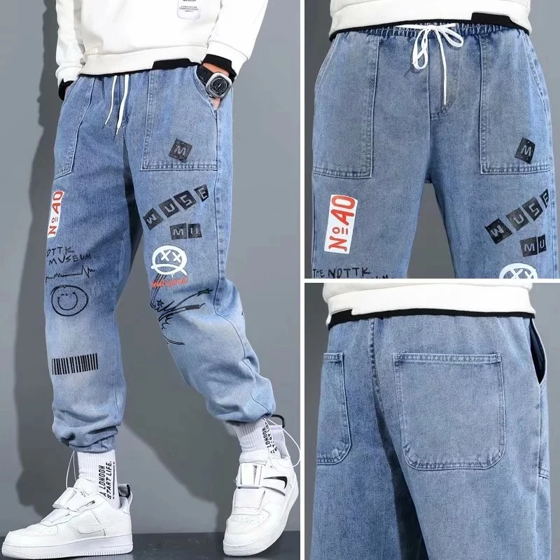 Streetwear Men's Pants Jogging Pants Men Japan Harajuku Fashion Cargo Pants Men Casual Men Clothing Elastic Waist Men Trousers