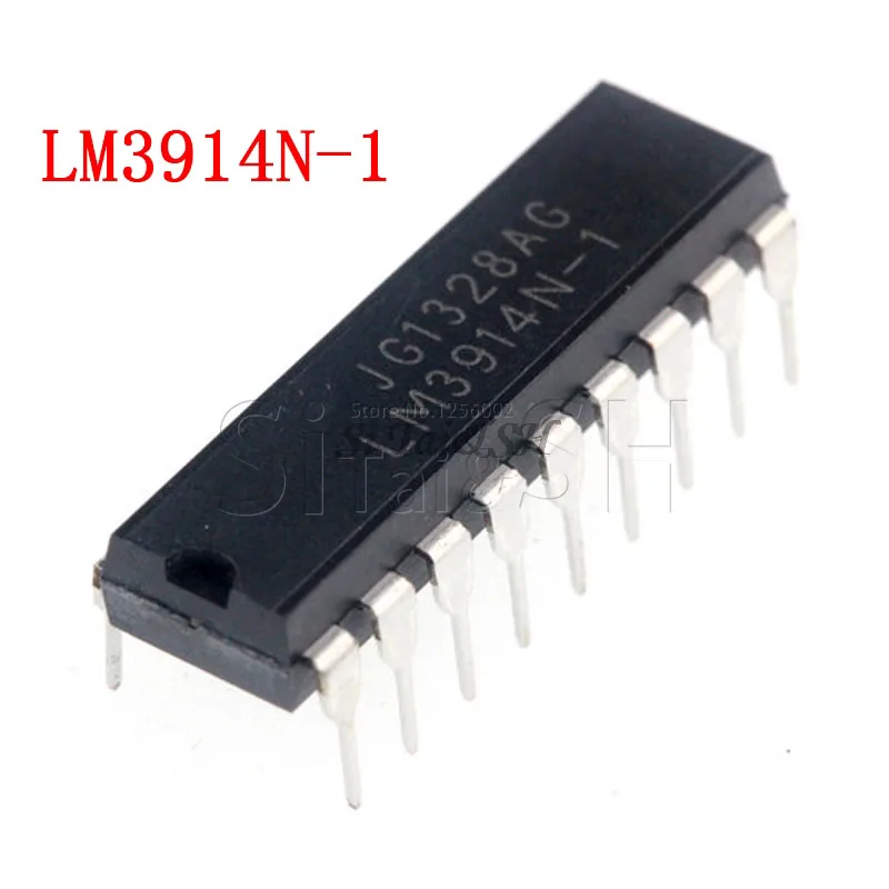5 шт. LM3914N-1 LM3915N-1 LM3916N-1 DIP LM3914N LM3915N LM3916N DIP-18 LM3914 LM3915 LM3916 DIP18