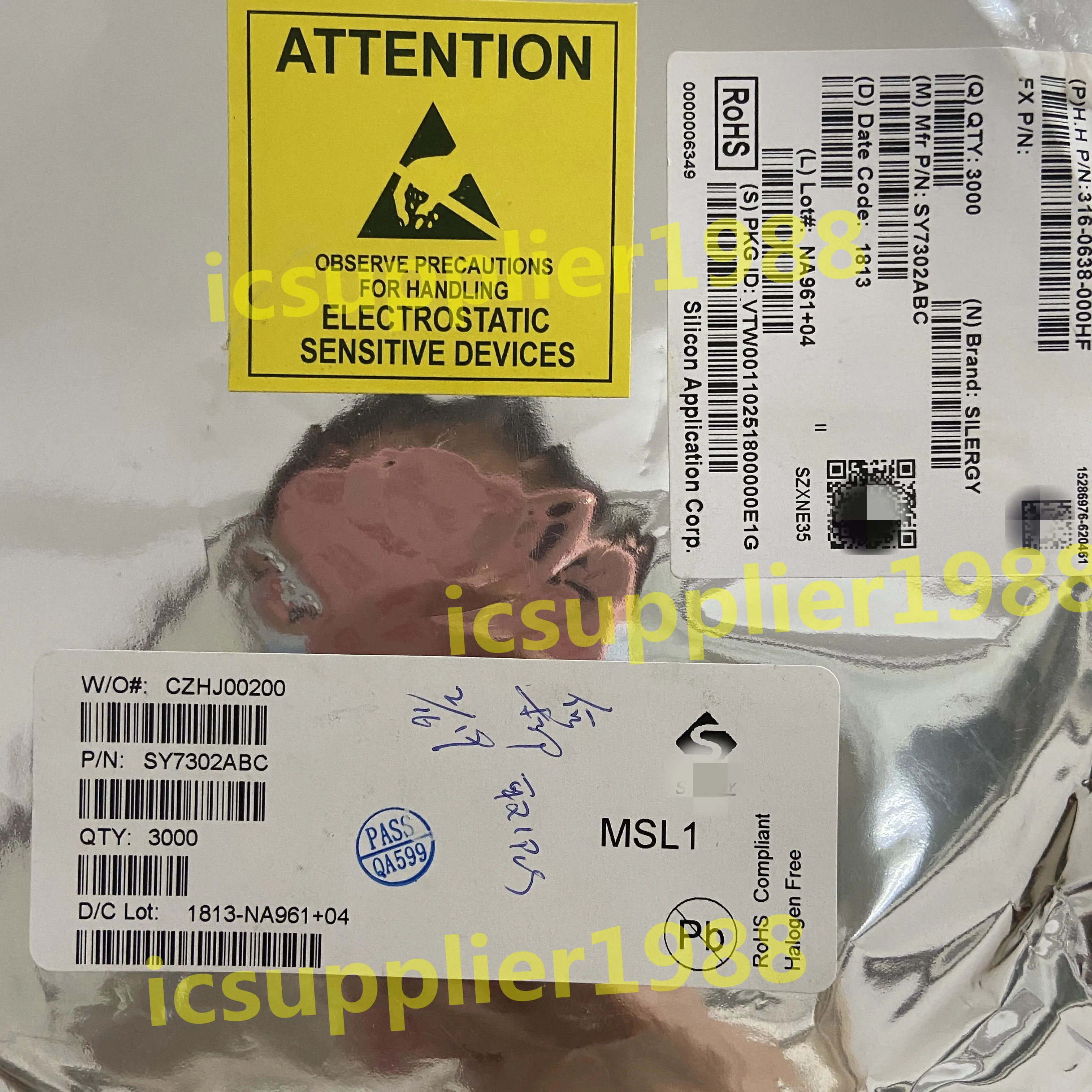 HM *** tensi&oacute;n de alimentaci&oacute;n Reg, DC a DC Conver SY7302ABC SY7302AB SY7302 SMD SOT23-6 x50 uds/lote-3