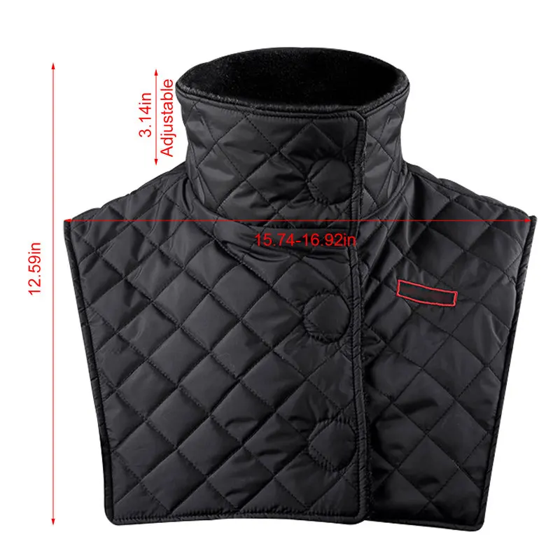 

Motorcycle Neck Protection Winter Warm Neck Warmer with Thickening Fleece Motorcycle Waterproof Neck Protection Motor Accessorie