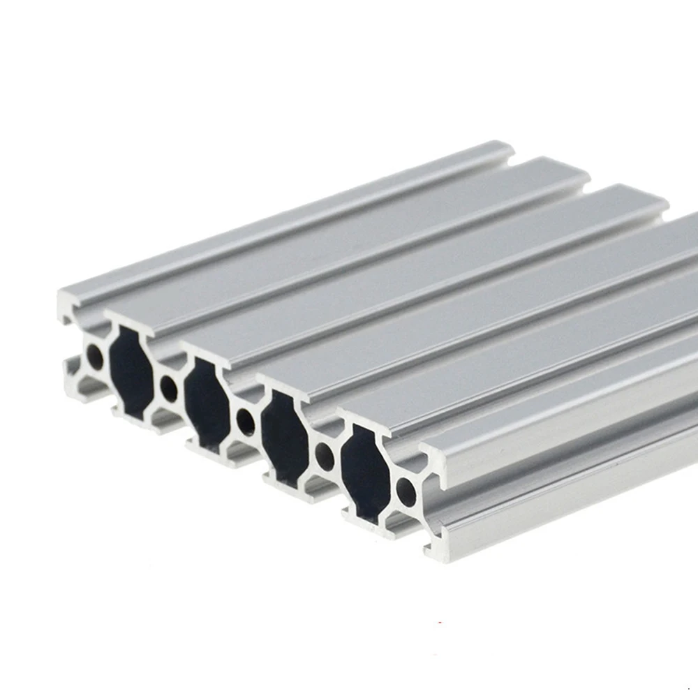 1PC 20100 Aluminum Profile Extrusion 100-800mm Length European Standard Anodized Linear Rail for DIY CNC 3D Printer Workbench - купить по