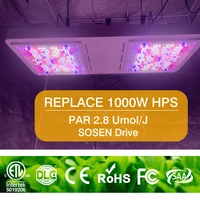 factory wholesale led grow light 800w full spectrum vertical growth lamps dimmable simulation sunlight replace 1000w hps1930e