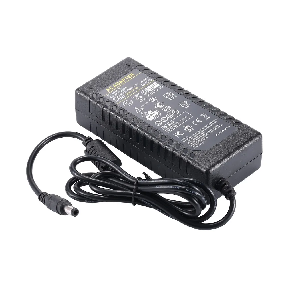 Светодиодный Питание адаптер AC/DC 5V 5A для светодиодный полосы лампы освещения светодиодный Мощность драйвер штепсельной вилки