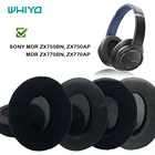 Мягкие бархатные сменные амбушюры Whiyo для Sony MDR ZX750BN ZX750AP ZX770BN ZX770AP, чехол для наушников, Кожаные детали