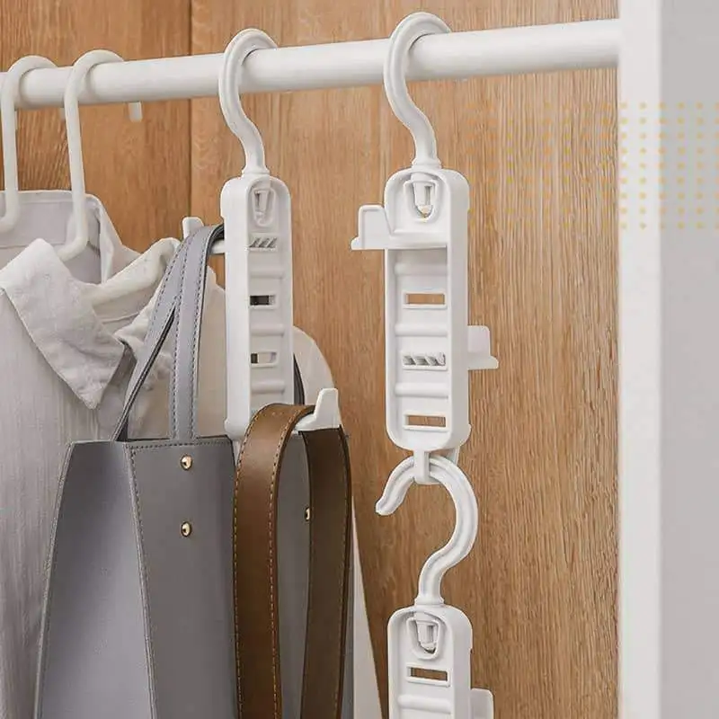 Регулируемая Съемная Вешалка для сумок с вращением на 360 °|Складные сумки