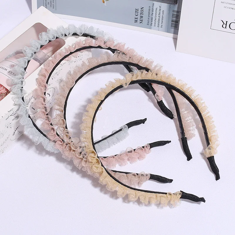 

Hair Accessories Fashion Mesh Face Wash Headband out Princess Super Fairy Headband Headband Head Accessories