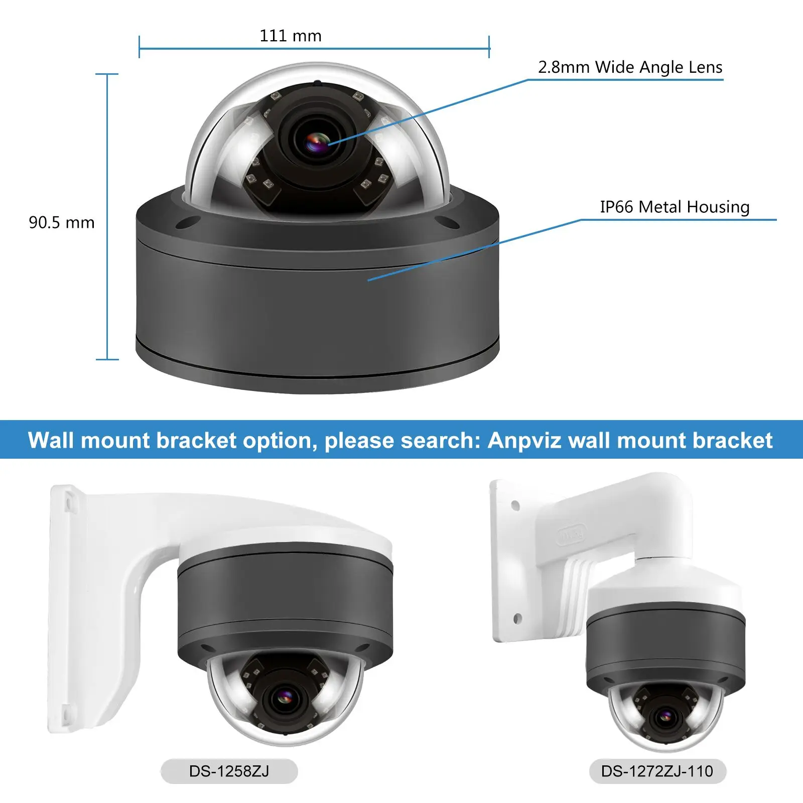 Anpviz 5MP 4X Zoom POE IP камера 2 8 12 мм домашняя/уличная охранная CCTV видеонаблюдения ONVIF H.265