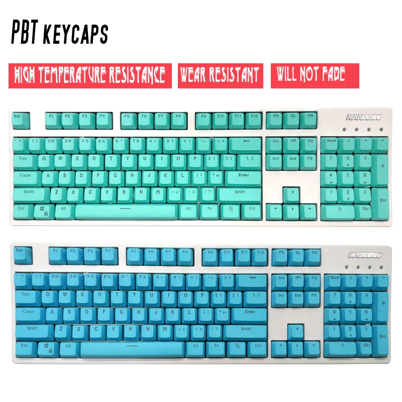 Клавиши PBT на английском языке ag108 клавиши s различные цвета выбор для Cherry MX