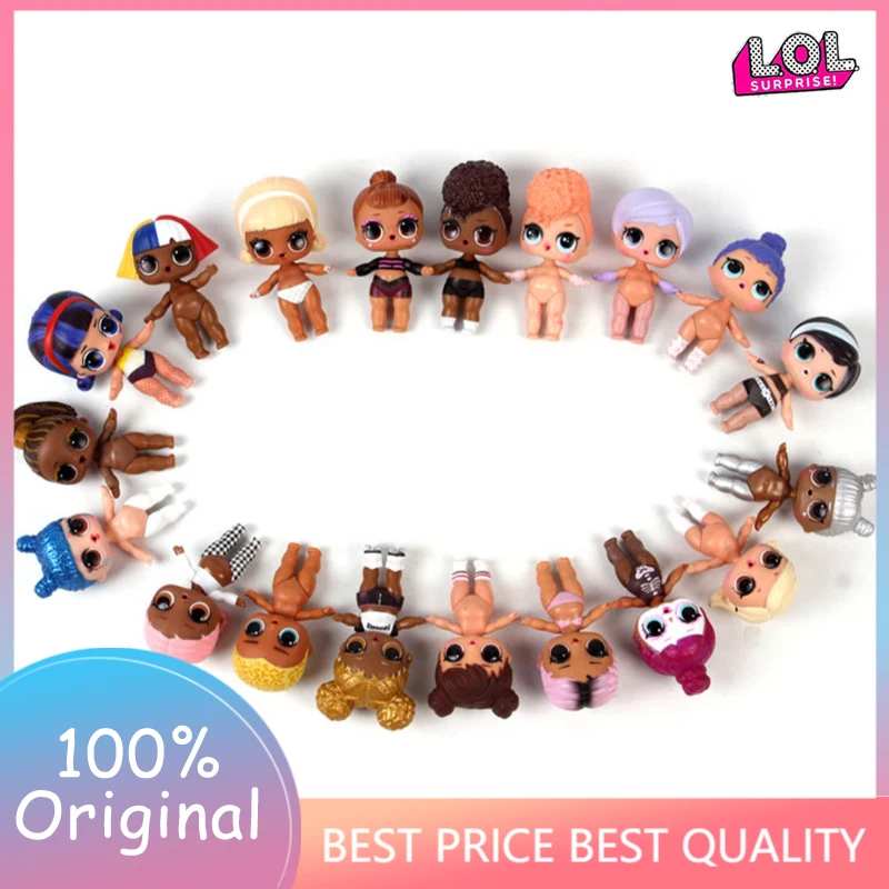 

8cm L.O.L.SURPRISE! lols dolls Toys Surpris l.o.l Doll Generation DIY Manual Blind Box Model Doll Baby Girl Kids Gift Hot Toys