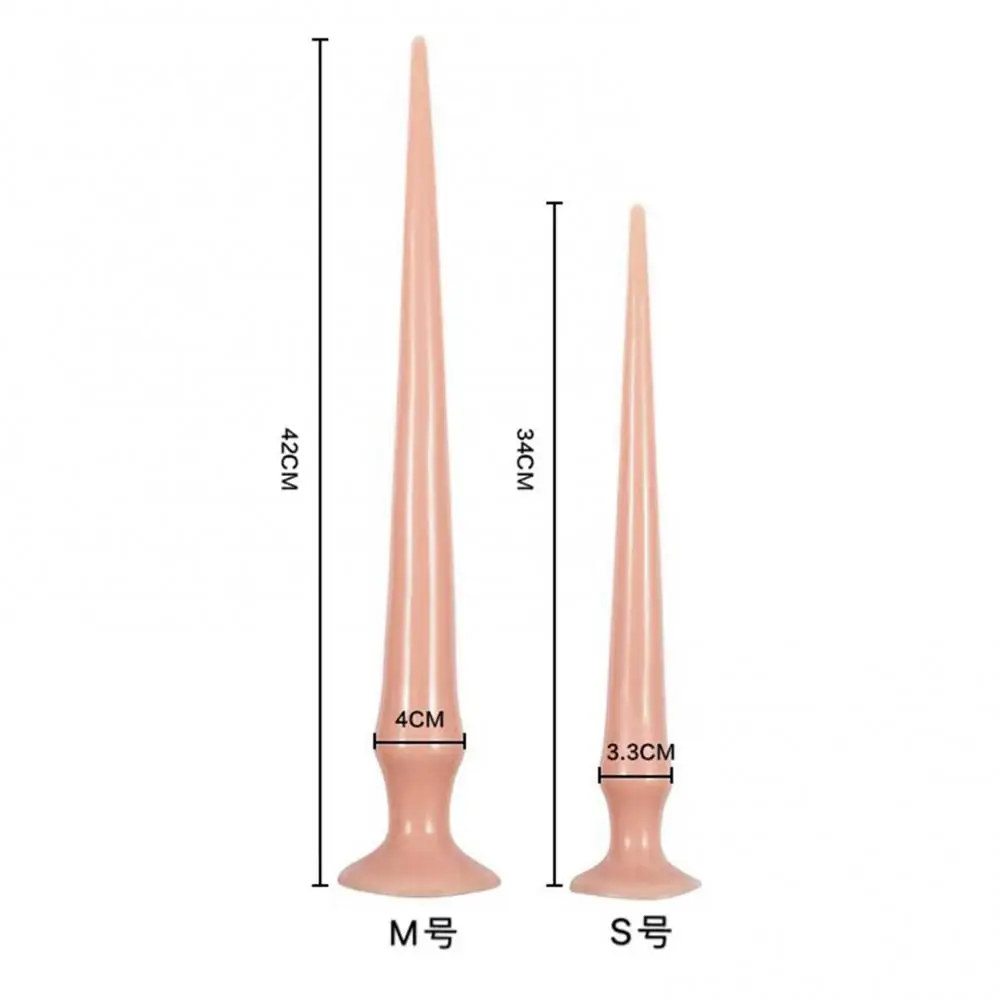 OLO большой длинный вагинальный член Анальная пробка Анальный фаллоимитатор