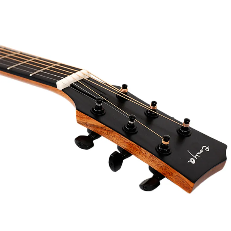 Enya EA-X1 41 Inch KOA-Patterned HPL Wood Full Board Guitarra Acoustic Guitar For Musical Instruments Lover Gift | Спорт и