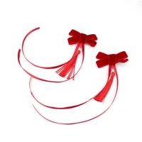 girls butterfly knot tassel head flower hairpins hair clips headwears festival present yukata kimono hanfu accessories hw015 02