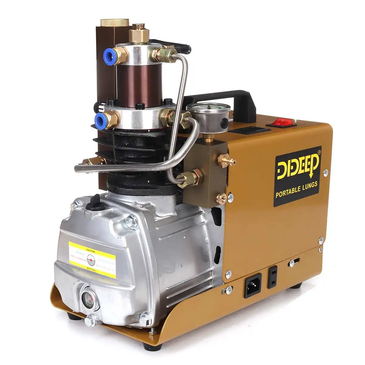 

Mini Air Compressor Electric High Pressure Pump 4500Psi 40Mpa 300Bar Pcp Pneumatic PCP Rifle Airgun Scuba Inflator 220V EU plug