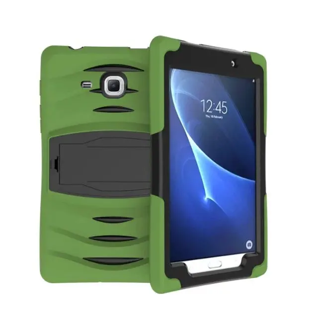 Силиконовый PC Гибридный стенд жесткий чехол накладка с Анти пыль мягкий для Samsung