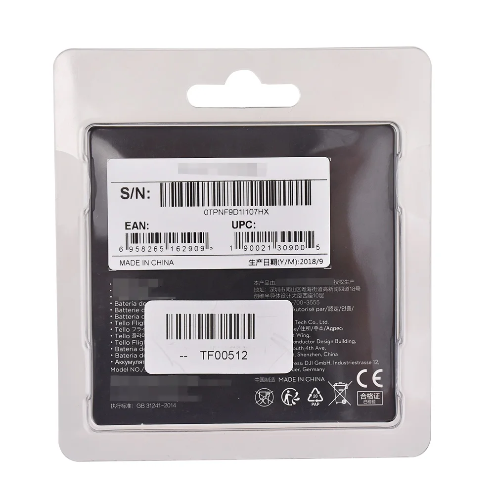 

New 1pc for Tello Drone Intelligent Aircraft Battery 1100mAh 3.8V