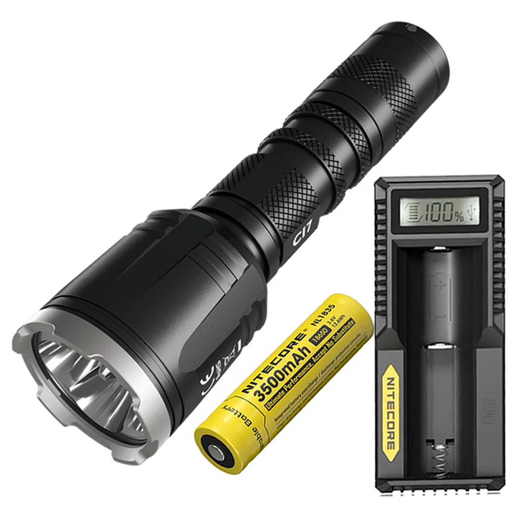 CI7 NL1835 UM10 NITECORE CI7 Тактический ИК-фонарик комплект 4* CREE XP-G3 S3 4* SST-10-IR светодиоды Макс 2500 люмен 7000 МВт открытый свет охота факел - Испускаемый цвет: CI7 NL1835 UM10