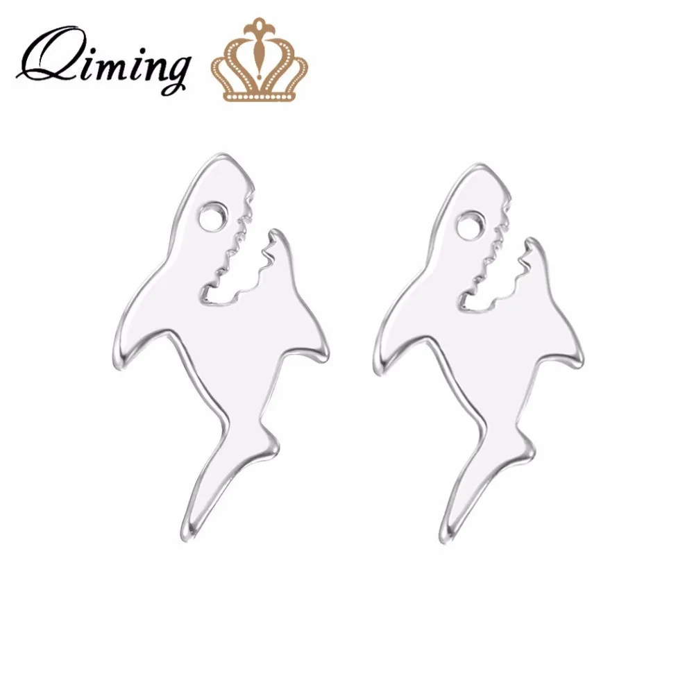 Милые Эффектные серьги в виде животных динозавр птица собака любимый питомец