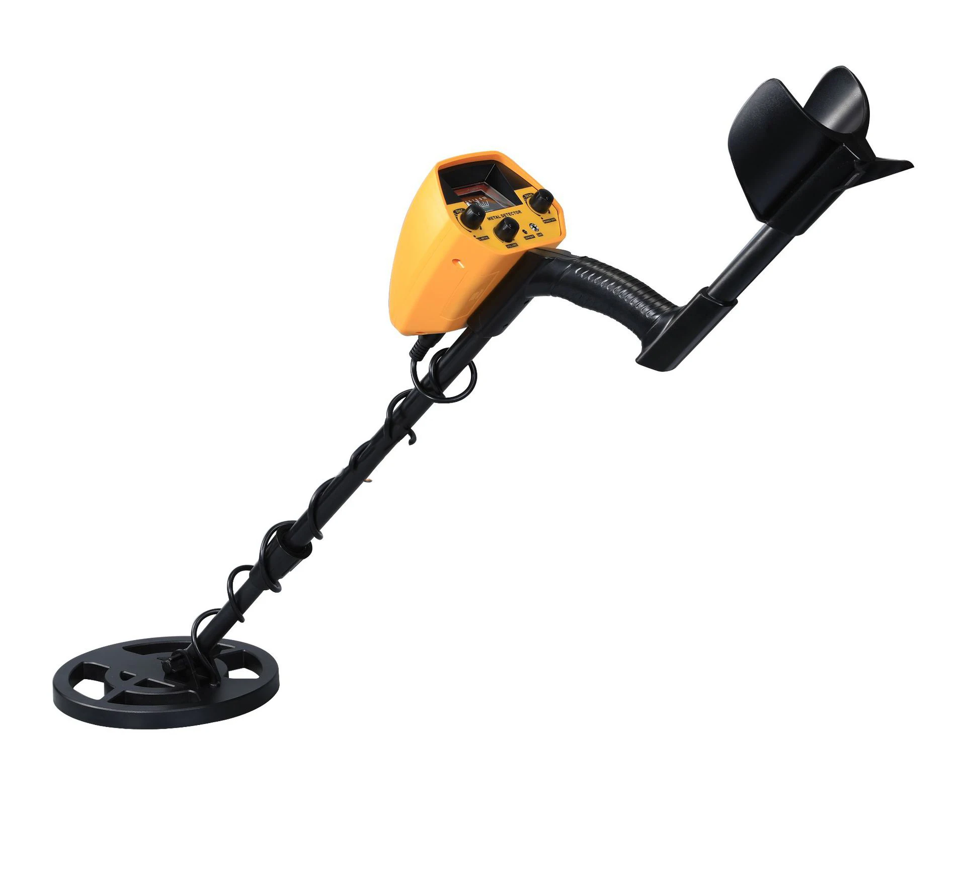 

GTX5030 Metal Detector Adjustable Stem 7in Metal Detector Gold Waterproof Coil All Metal Modes for Underground Metal Detecting